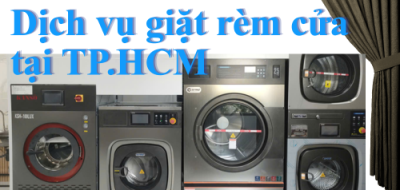 Dịch vụ giặt rèm cửa tại TP.HCM