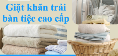 Giặt khăn trải bàn tiệc cao cấp