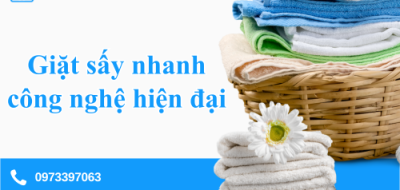 Giặt sấy nhanh công nghệ hiện đại