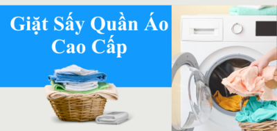 Giặt Sấy Quần Áo Cao Cấp