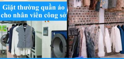 Giặt thường quần áo cho nhân viên công sở