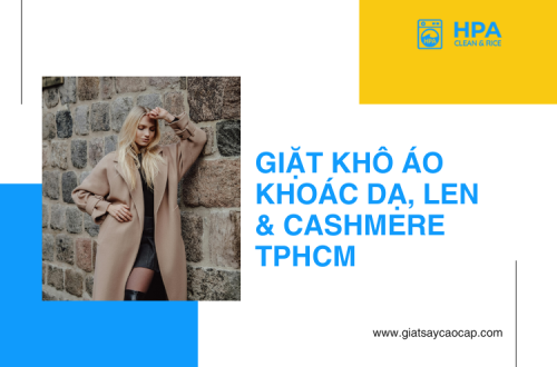 Giặt Khô Áo Khoác Dạ, Len & Cashmere TPHCM