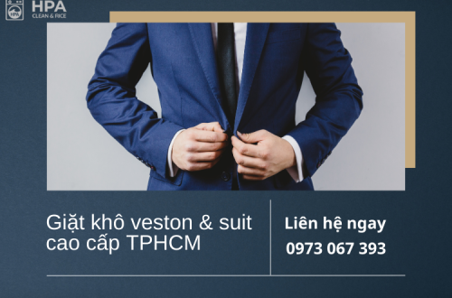 Giặt Khô Veston & Suit Cao Cấp TPHCM – HPA Clean & Rice