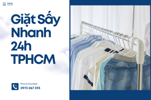 Dịch Vụ Giặt Sấy Nhanh 24h TPHCM