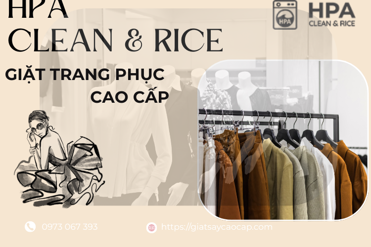 Quy Trình Giặt Trang Phục Cao Cấp Tại Giặt Sấy Cao Cấp HPA