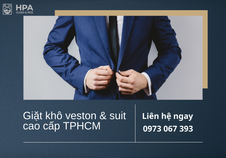 Giặt khô veston & suit cao cấp tại TPHCM