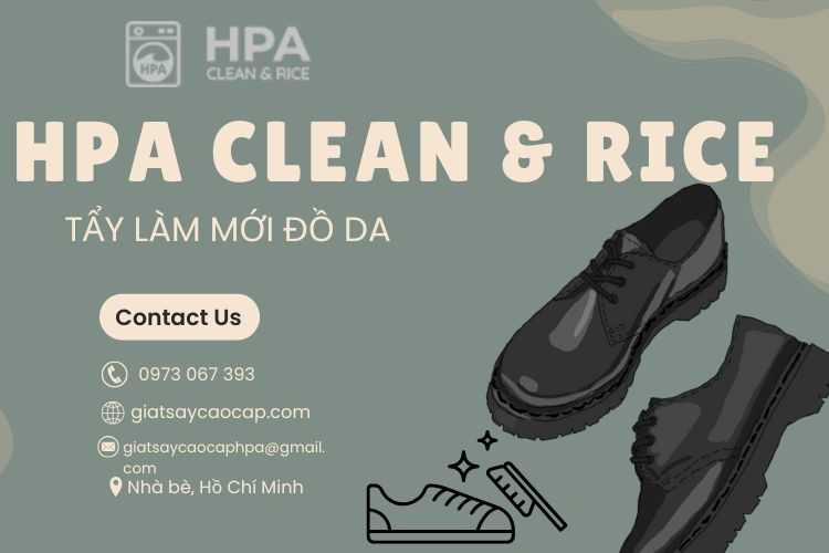 Quy Trình Tẩy Làm Mới Đồ Da Tại Giặt Sấy Cao Cấp HPA