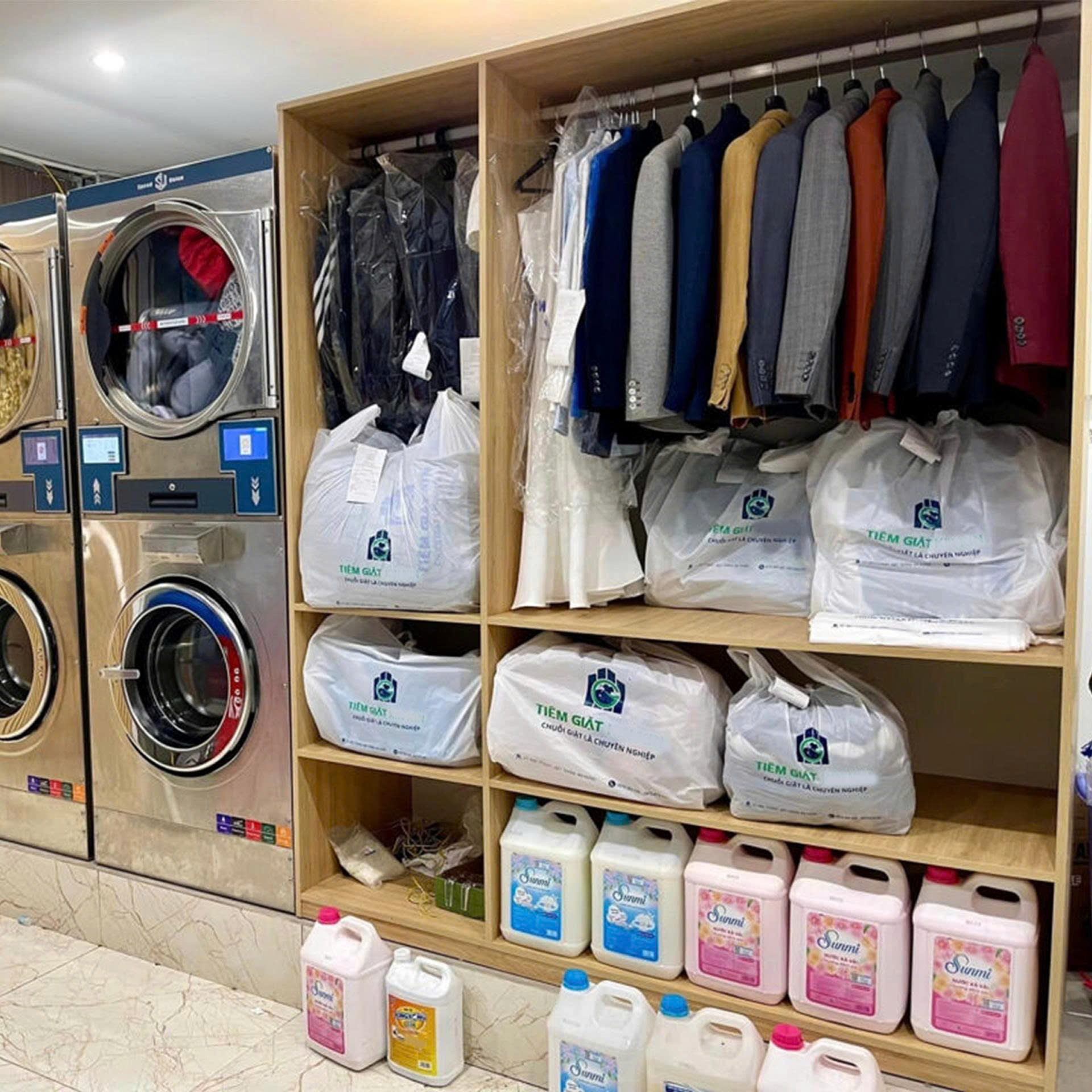 Quy trình giặt sấy cao cấp chuyên nghiệp tại HPA