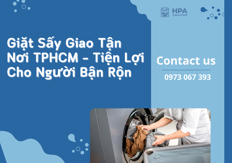 Giặt sấy giao tận nơi TPHCM