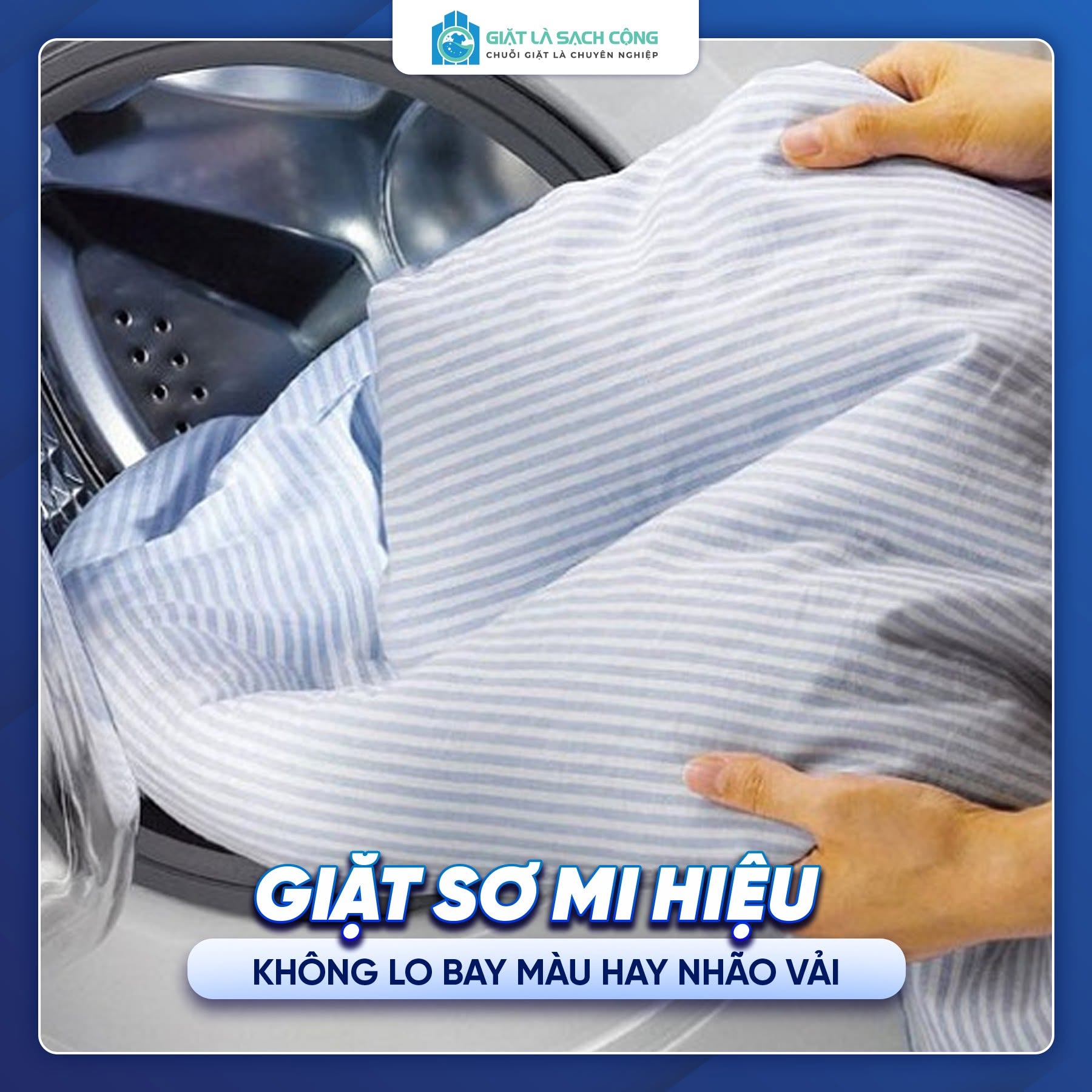 So Sánh Giặt Sấy Thường Và Giặt Sấy Cao Cấp Cho Quần Áo Công Sở