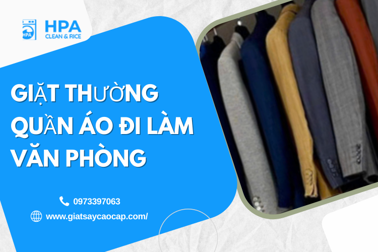 Giặt thường quần áo đi làm văn phòng – Giải pháp tối ưu cho người bận rộn tại TP.HCM