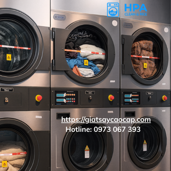 Giặt khăn nhà hàng khách sạn tại giặt sấy cao cấp HPA