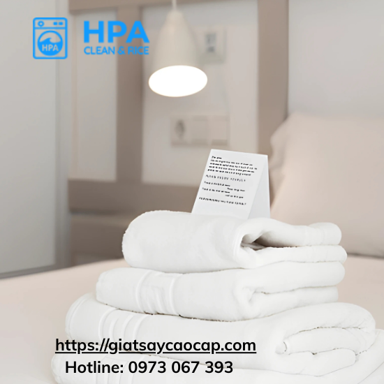 Giặt khăn nhà hàng khách sạn tại giặt sấy cao cấp HPA