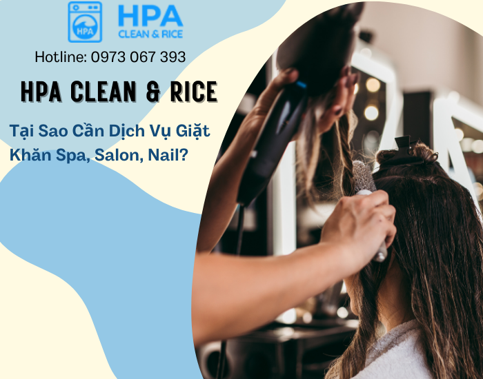 Spa salon nail towel laundry at HPA premium laundry