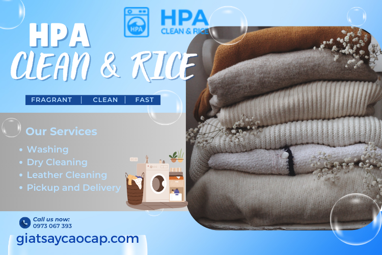 giặt ủi cao cấp tại giặt sấy cao cấp HPA