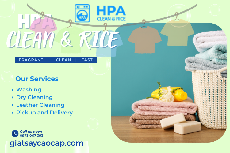 giặt ủi cao cấp tại giặt sấy cao cấp HPA