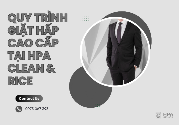 Quy trình giặt hấp cao cấp tại HPA