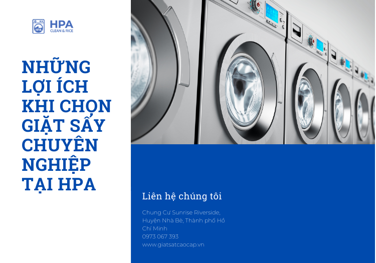 Lợi Ích Khi Chọn Giặt Sấy HPA