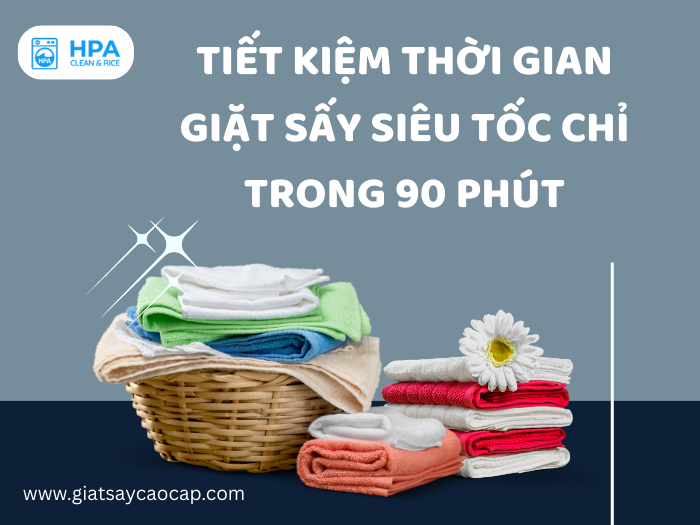 Save Time – Ultra-Fast Laundry in Just 90 Minutes